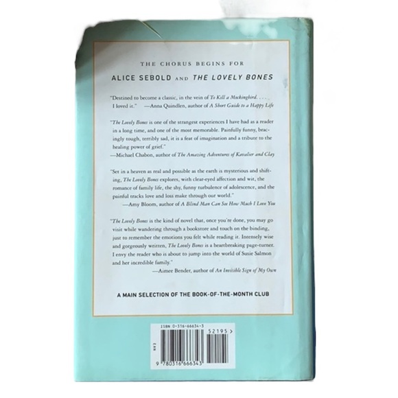 🎉2/ $18 🎉 The Lovely Bones. psychological fiction - Picture 2 of 6